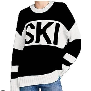 Sincerely Jules Monochrome SKI Crew Neck Sweater